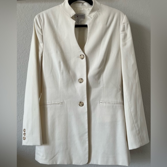 Women’s vintage woolen blazer and skirt set size 6 - Picture 6 of 13